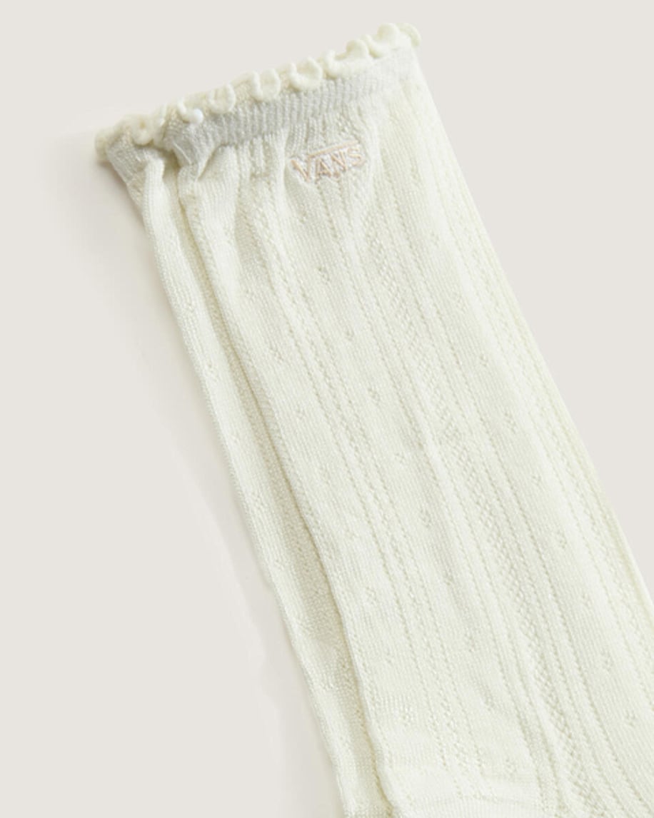 Pointelle Crew Socks VANS Marshmallow ALT2