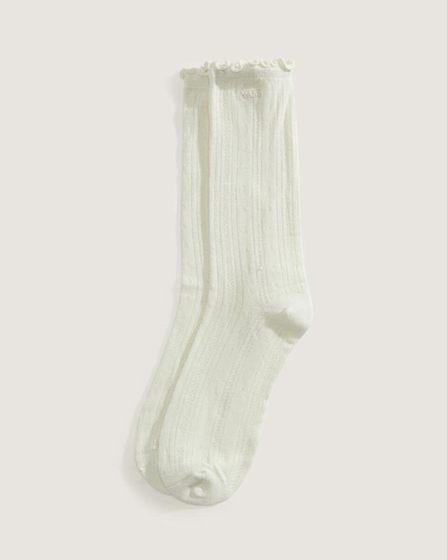 Pointelle Crew Socks VANS Marshmallow HERO