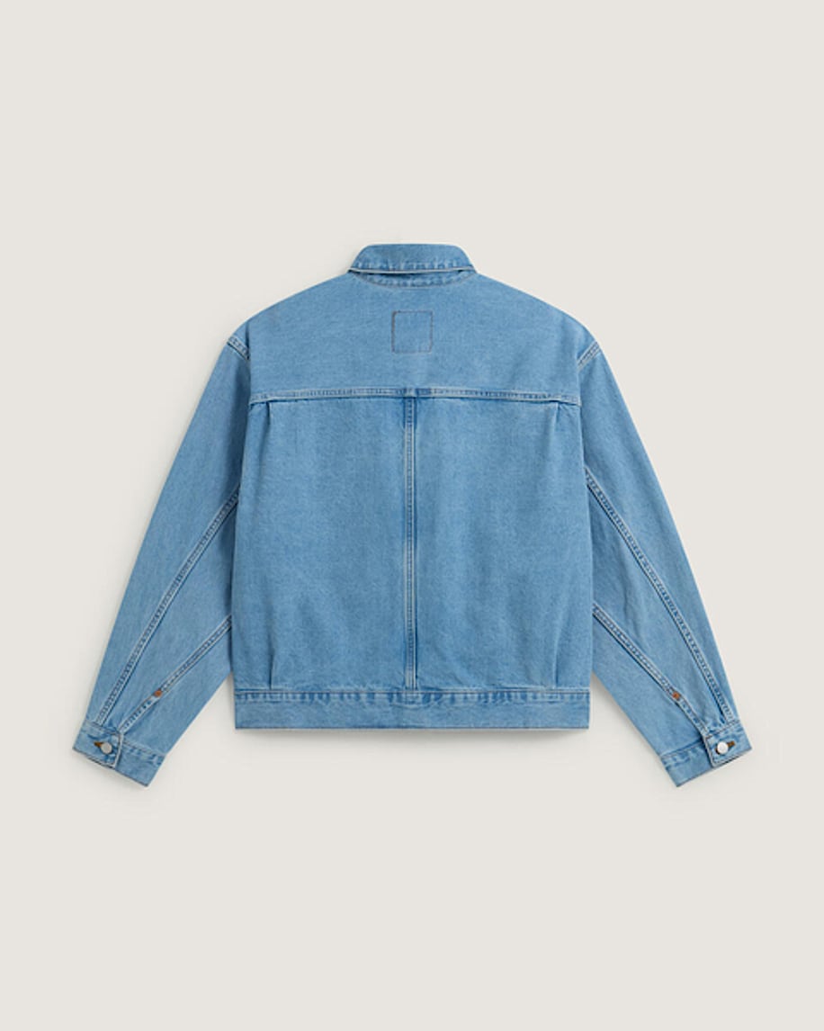 Check5 Denim Trucker Jacket VANS Light Stonewash ALT1