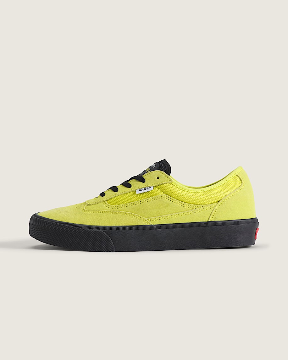 Skate Curren Caples Shoe VANS Fluro Lime Green  Black HERO