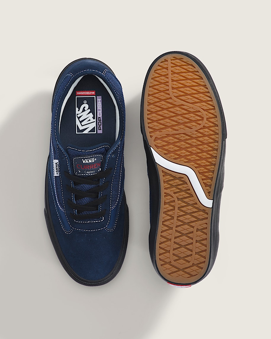 Skate Curren Caples Shoe VANS Navy Blue  Black ALT2