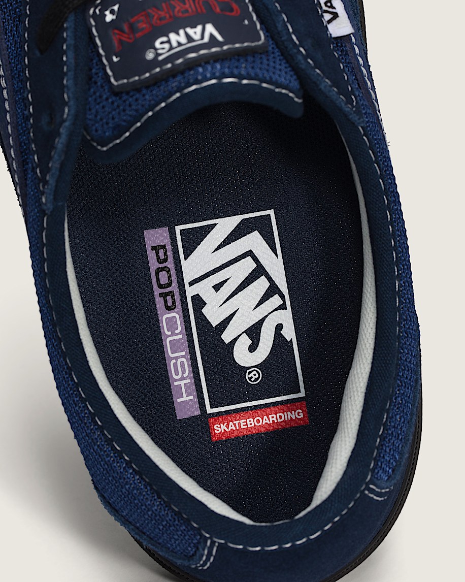 Skate Curren Caples Shoe VANS Navy Blue  Black ALT4