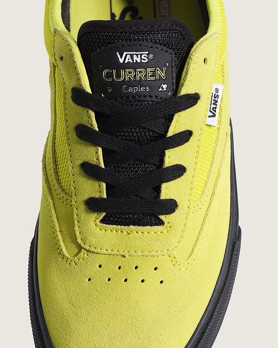 Skate Curren Caples Shoe VANS Fluro Lime Green  Black ALT6