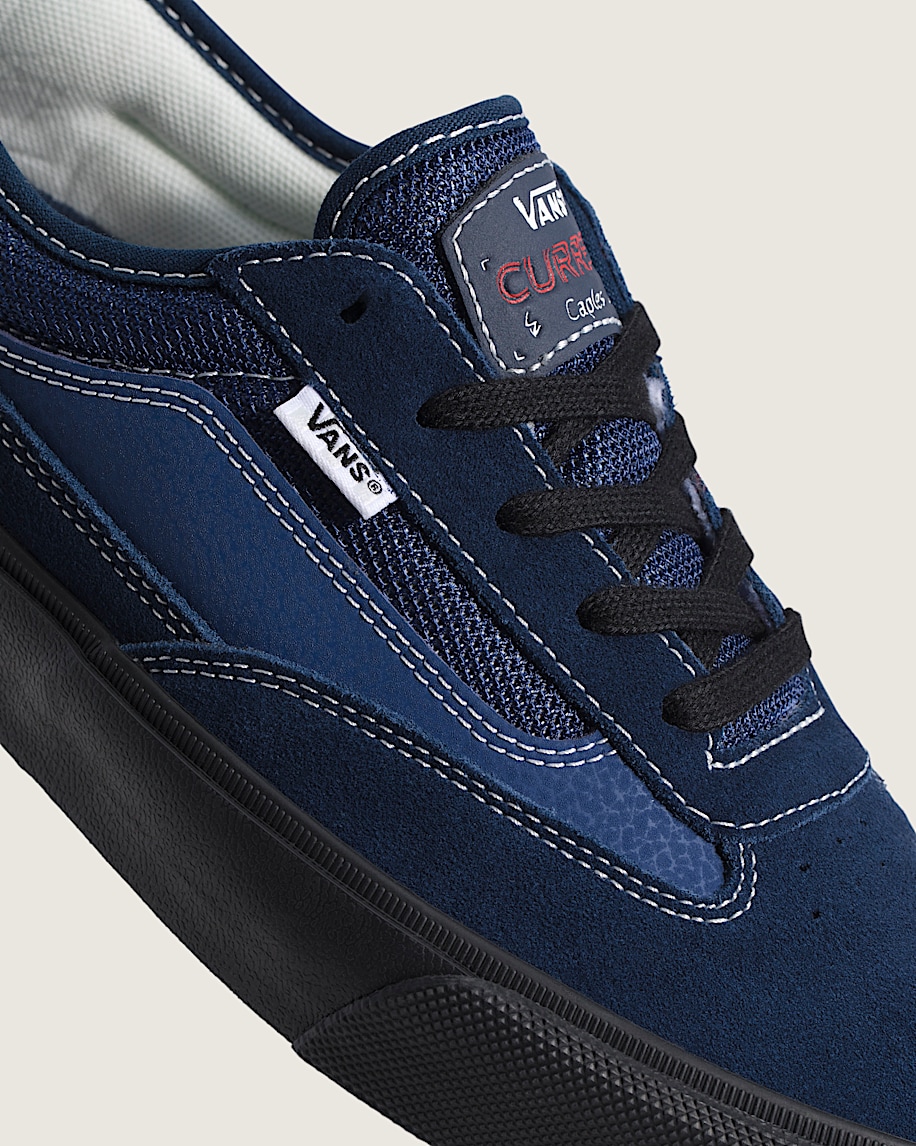 Skate Curren Caples Shoe VANS Navy Blue  Black ALT7