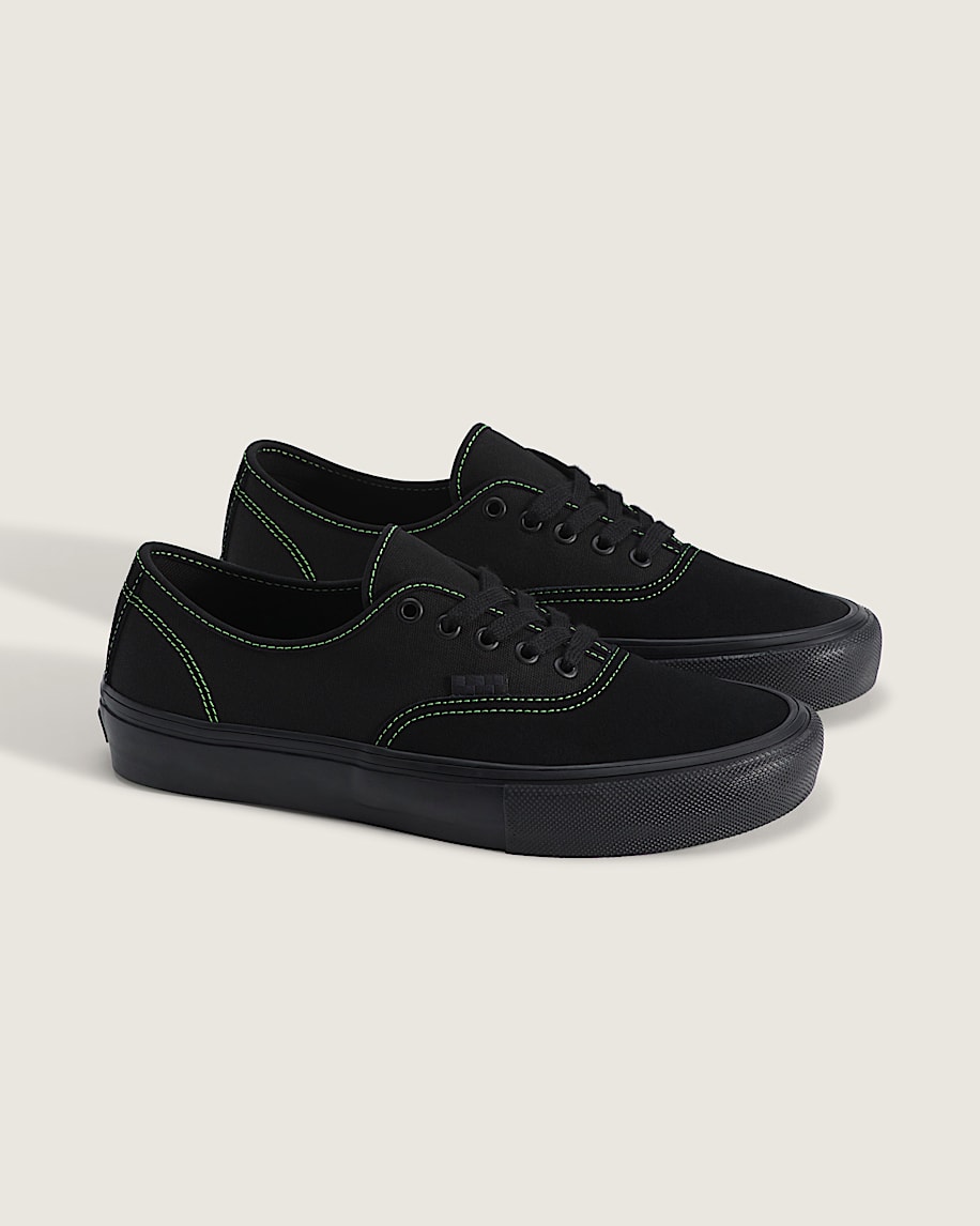 Skate Authentic Shoe VANS Black  Green Gecko ALT1