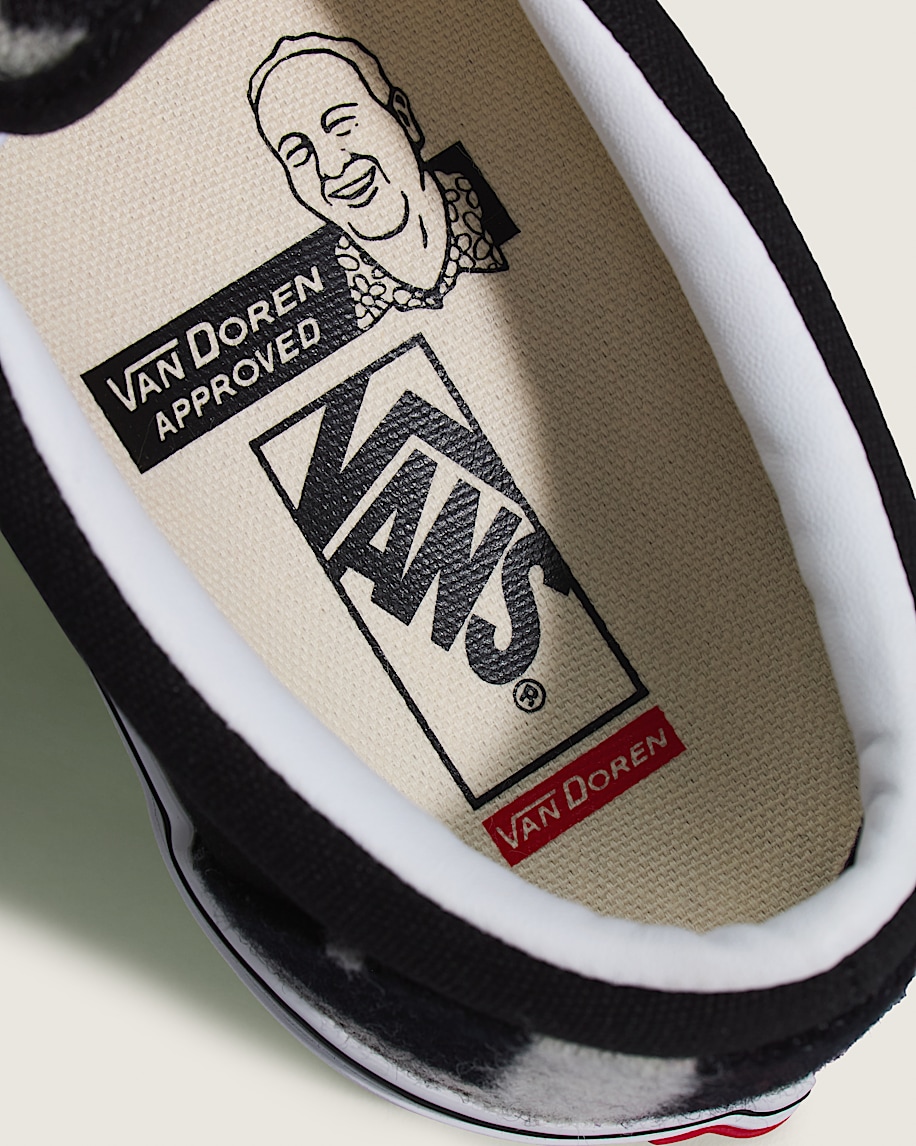 Van Doren Approved x All Nations Skate SlipOn Shoe VANS Black  White ALT6