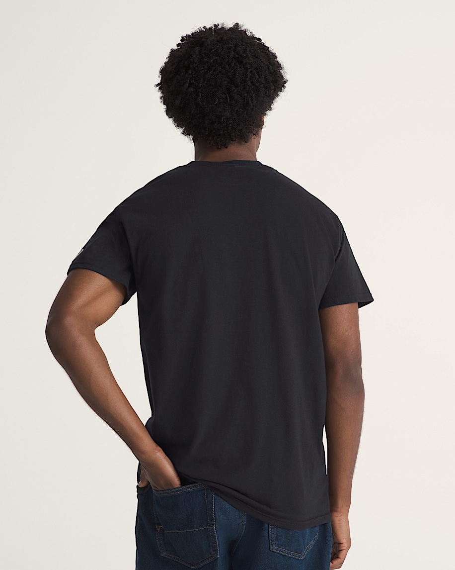 Van Doren Approved X All Nations TShirt VANS Black ALT3
