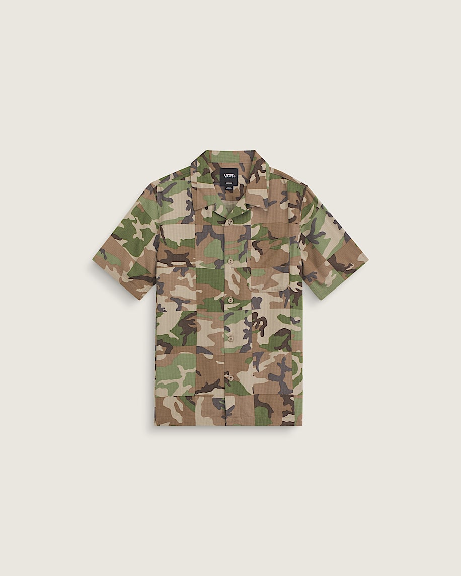 Kids Checkerboard Camp Shirt