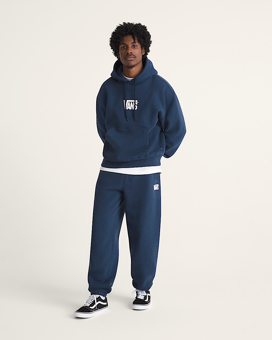 Stretch Logo Fleece Sweatpants VANS Dress Blues ALT3
