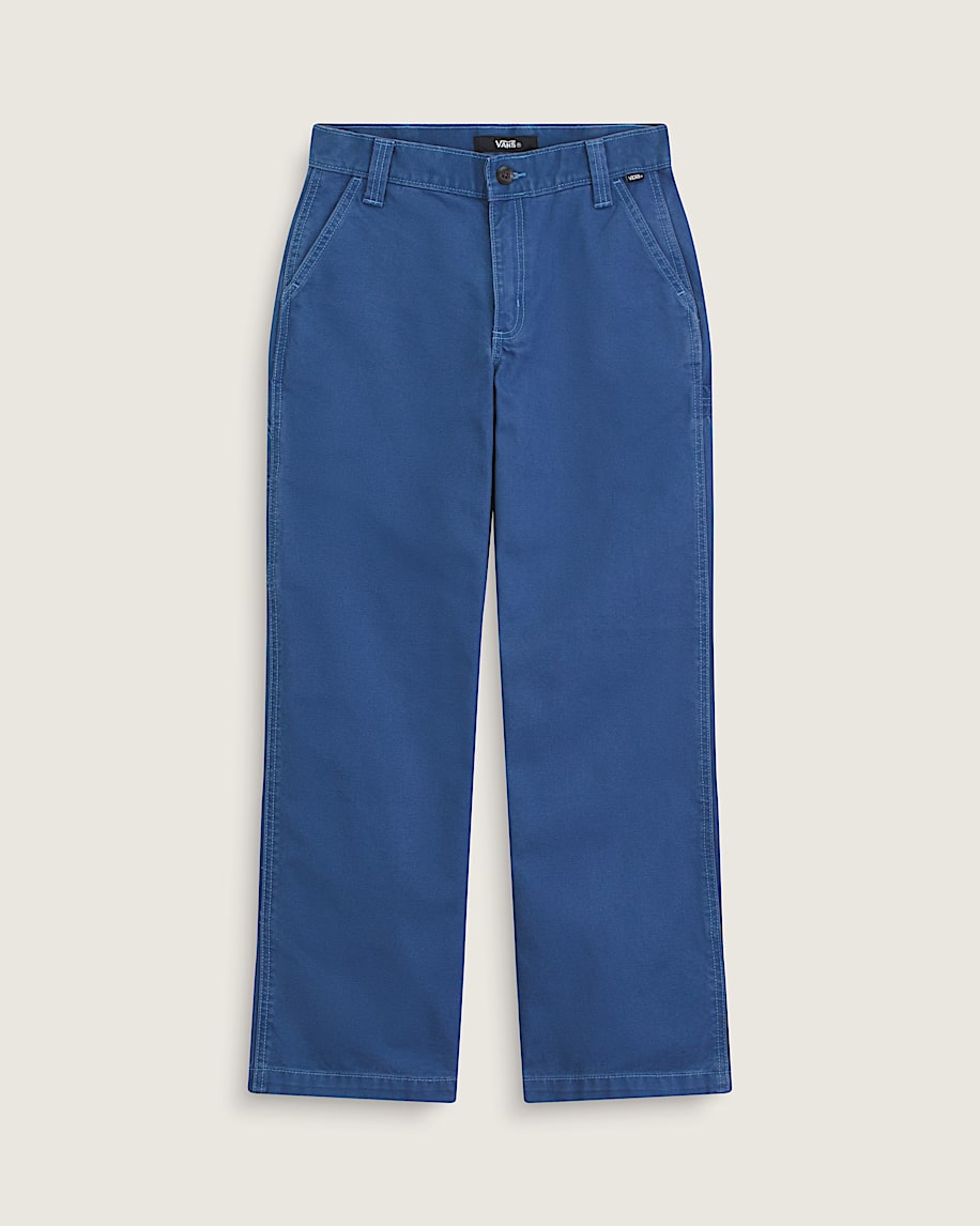 Chore Mid Rise Straight Pants VANS True Navy Blue HERO
