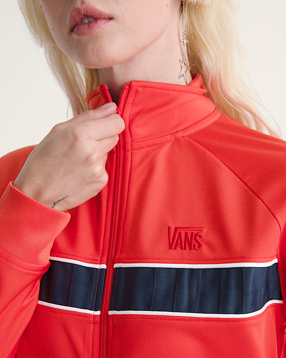 Nikita Track Jacket VANS Tomato Red ALT5