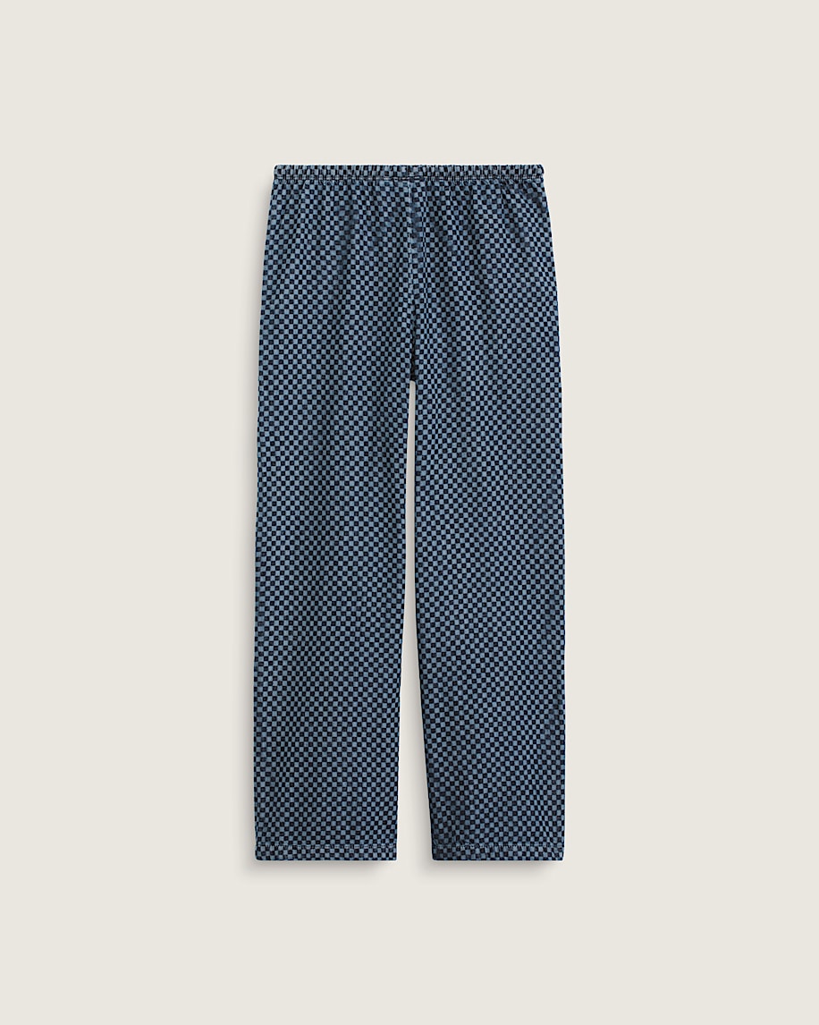 Kids Eunice Elastic Waist Denim Pants VANS Dark Rinse Blue ALT1