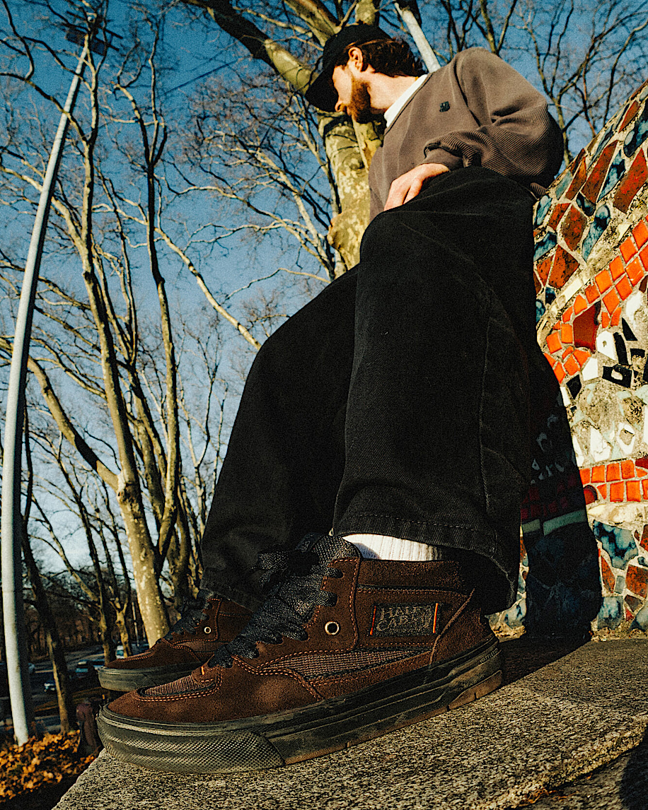 Skate Half Cab Wafflecup Shoe VANS Dick Rizzo Translucent Sidewall Black  Blue ALT8