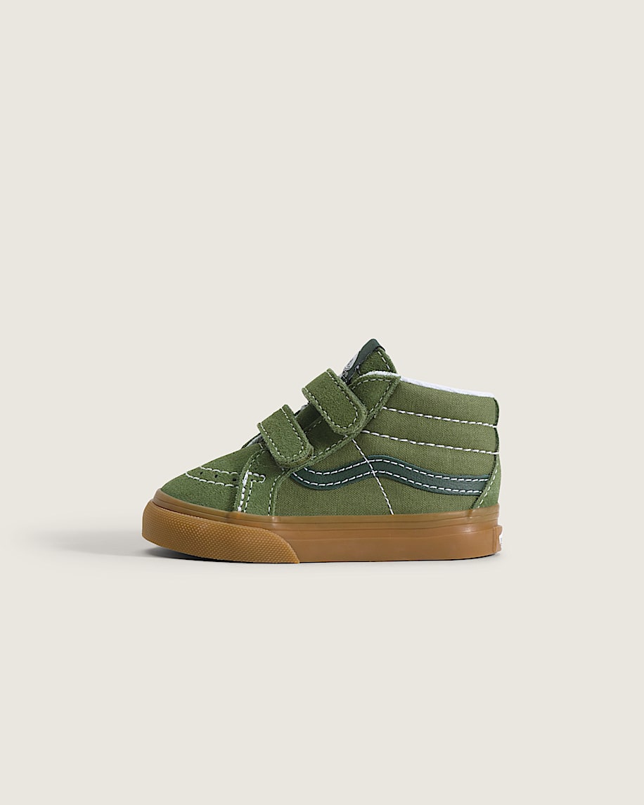 Toddler SK8Mid V Shoe VANS Gum Balsam Green HERO
