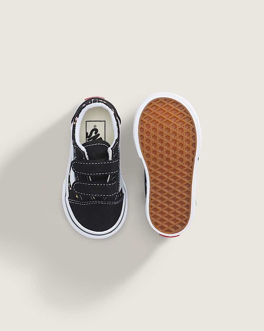 Toddler Old Skool V Shoe VANS Marshmallow White ALT2