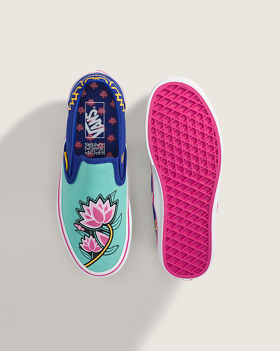 KPop Demon Hunters x Vans Big Kids Classic SlipOn Shoe VANS KPop Demon Hunters Zoey ALT2