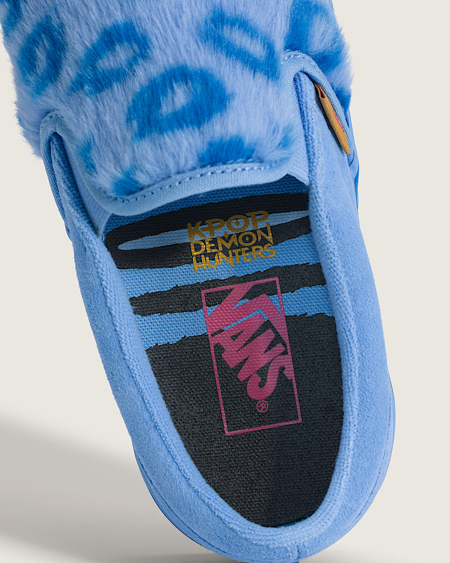 KPop Demon Hunters x Vans Classic SlipOn Shoe VANS KPop Demon Hunters Blue ALT6