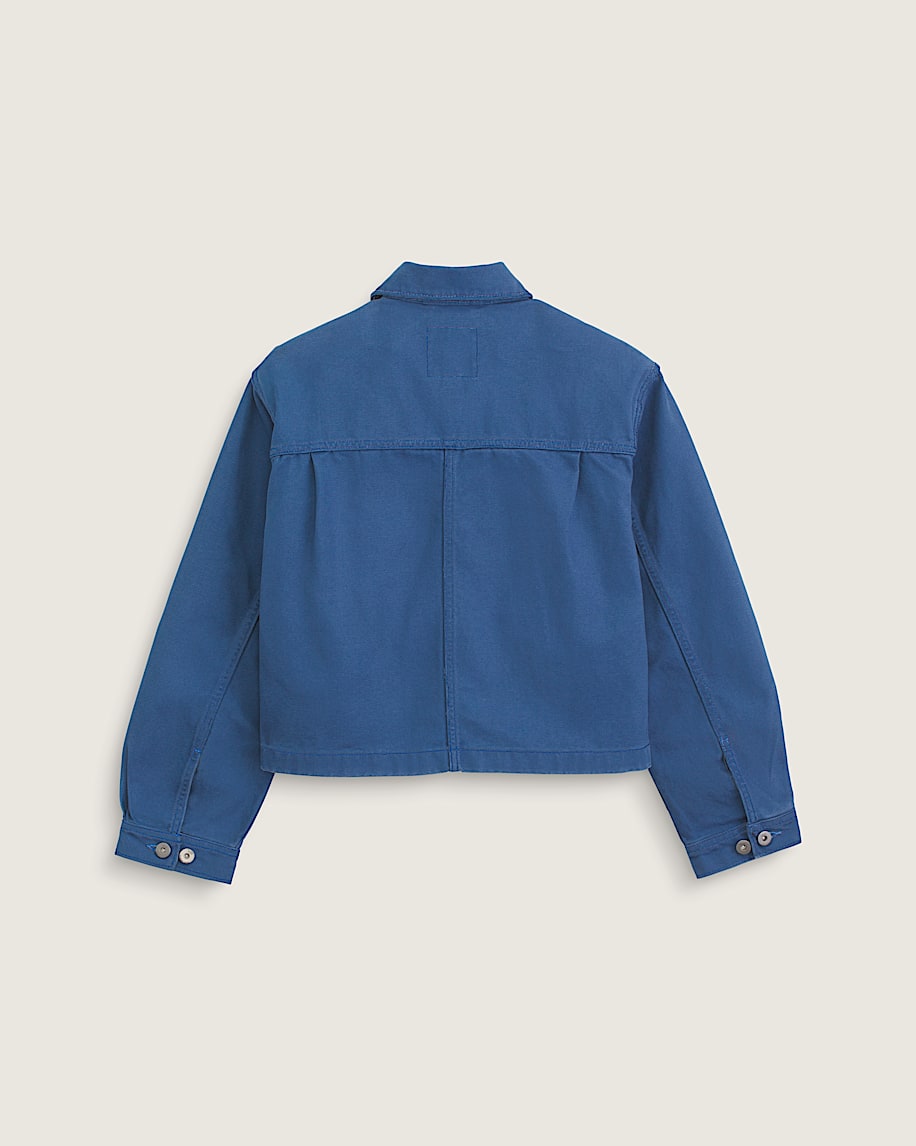 Emily Boxy Workwear Jacket VANS True Navy Blue ALT1
