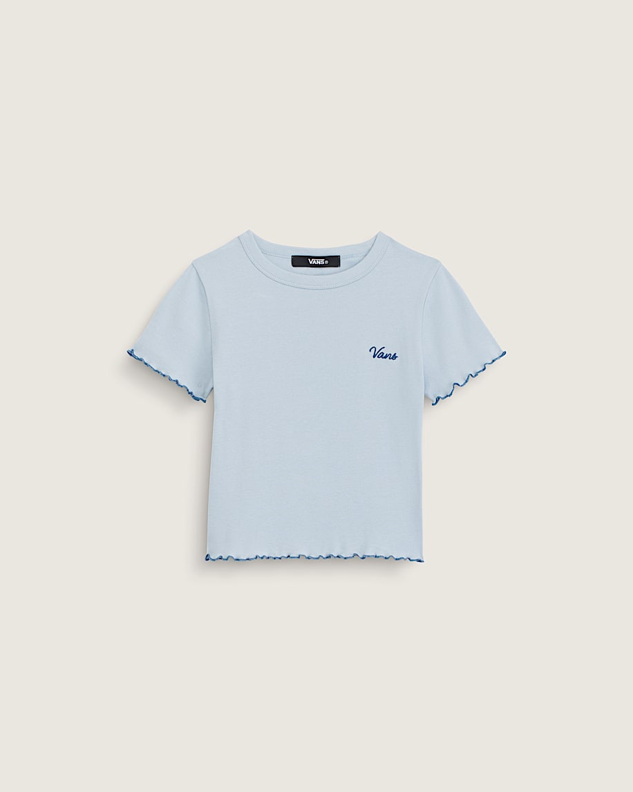 Kids Gabby Knit Shirt VANS Soft Slate Blue HERO