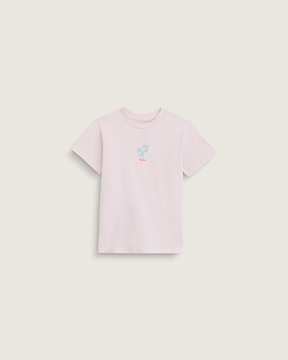 Little Kids Little Flower TShirt VANS Pale Petal Pink HERO