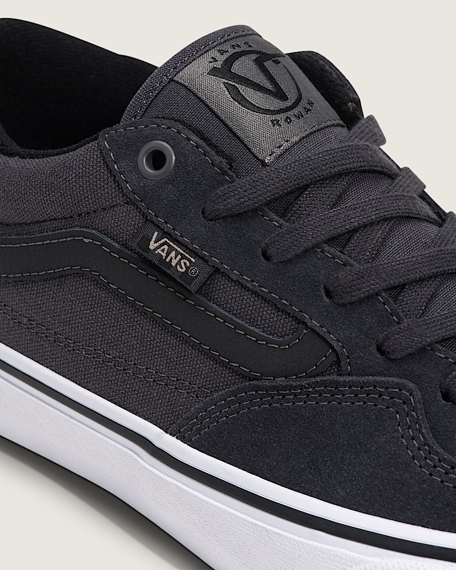 Skate Rowan Shoe VANS Asphalt  White ALT6