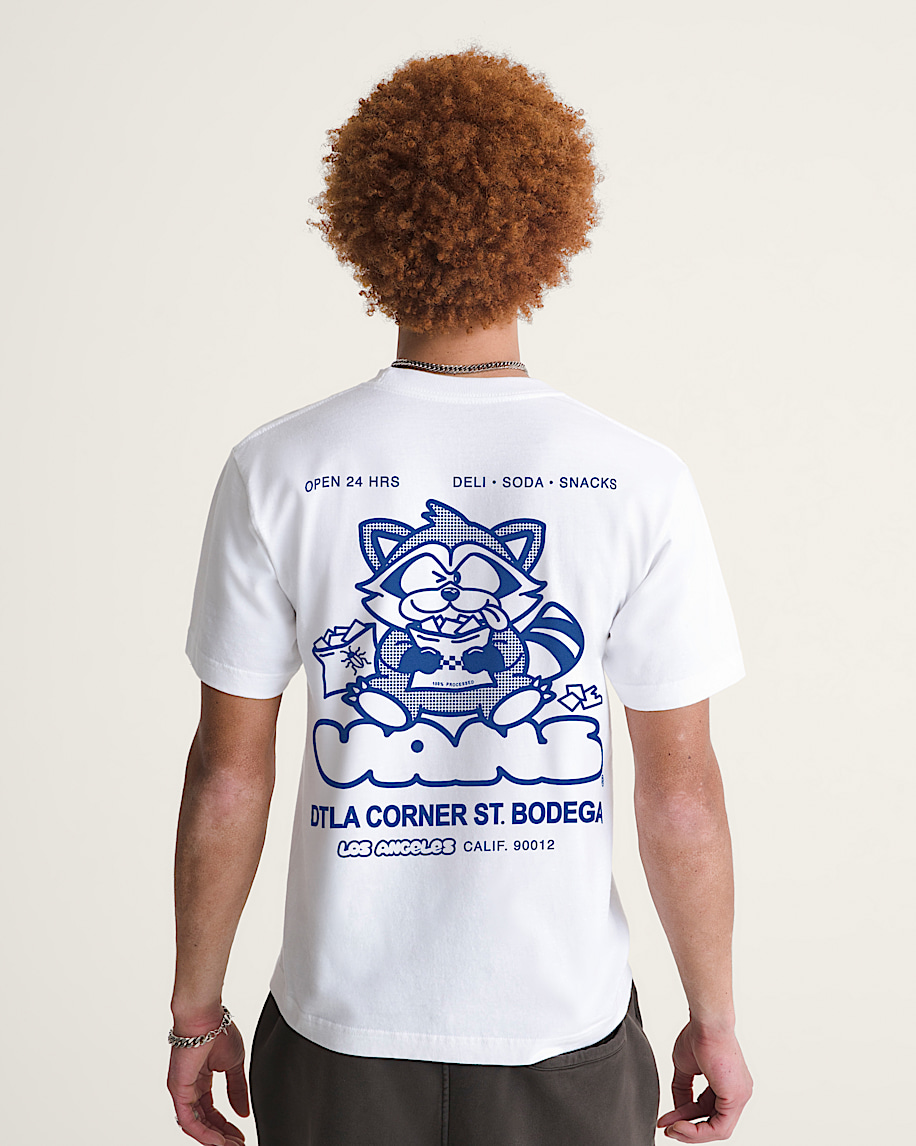 Corner St Bodega TShirt VANS White ALT3