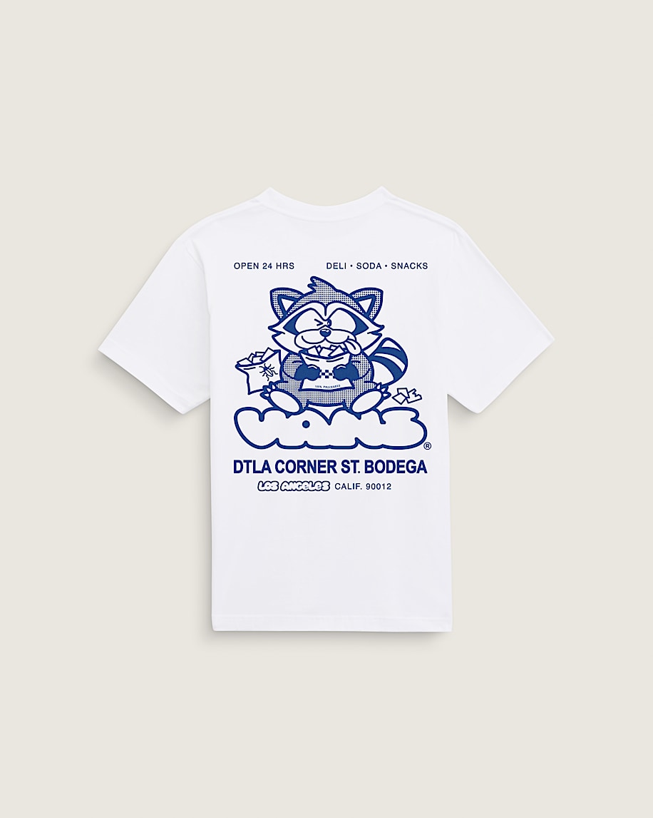 Corner St Bodega TShirt VANS White HERO