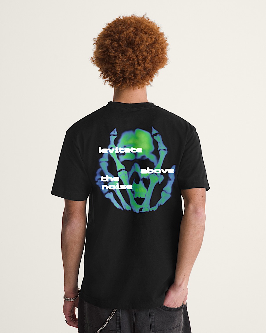 Levitate Above the Noise TShirt VANS Black ALT3