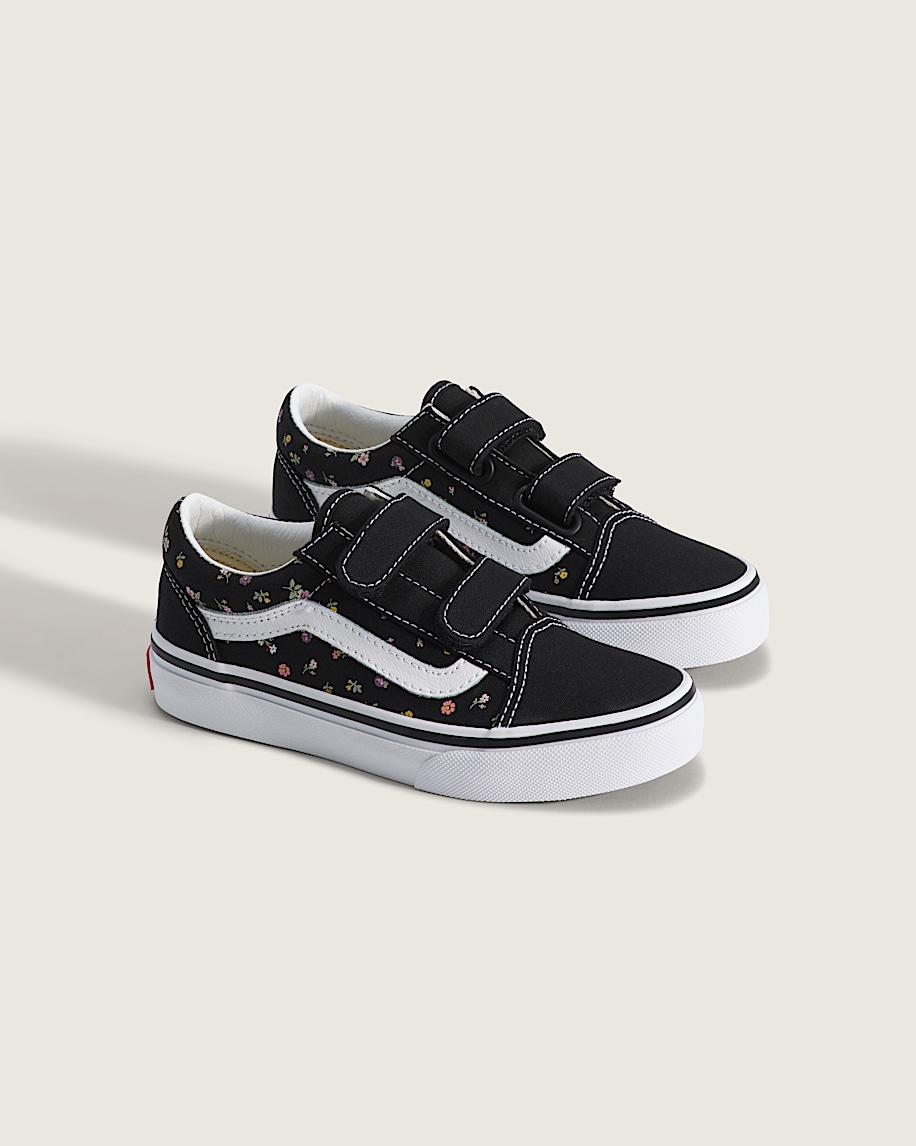 Little Kids Old Skool V Shoe VANS Black ALT1