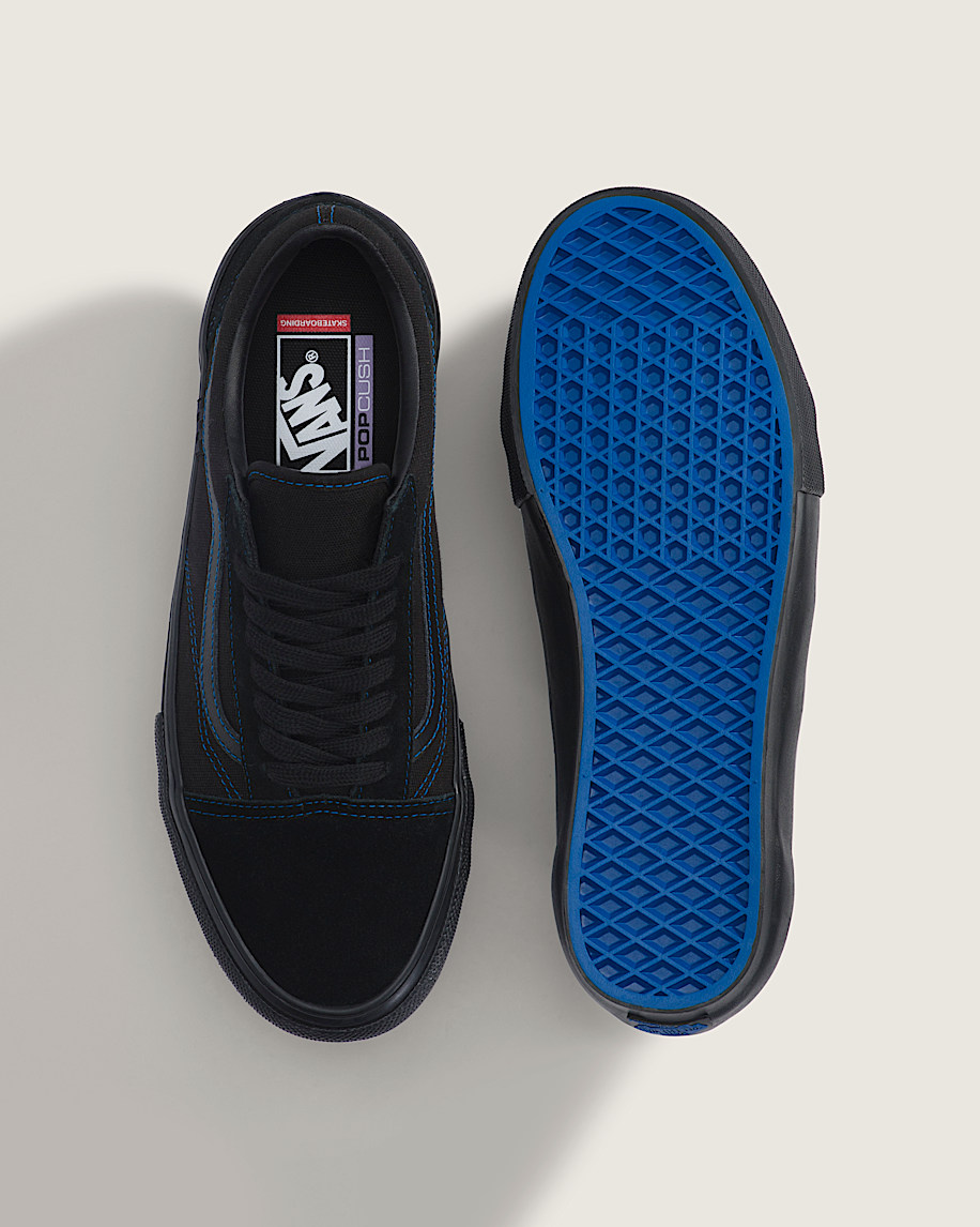 Skate Old Skool Shoe VANS Black  Classic Blue ALT2