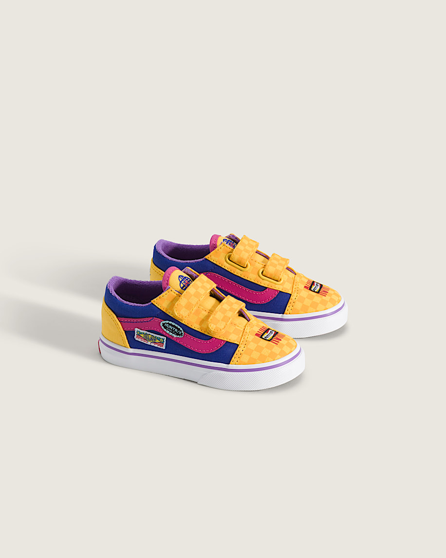 KPop Demon Hunters x Vans Toddler Old Skool V Shoe VANS KPop Demon Hunters Rumi ALT1