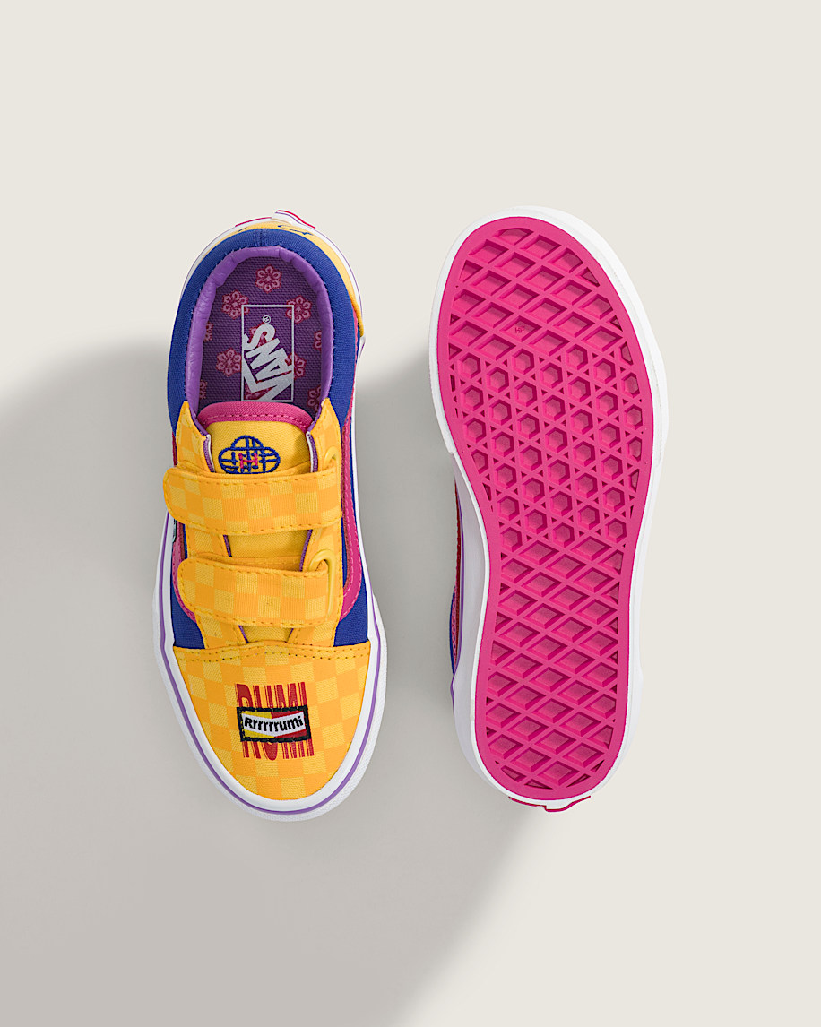 KPop Demon Hunters x Vans Little Kids Old Skool V Shoe VANS KPop Demon Hunters Rumi ALT2
