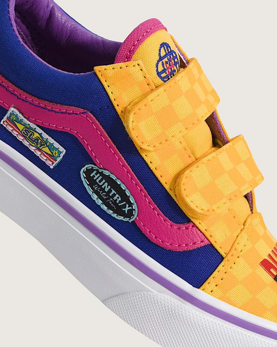 KPop Demon Hunters x Vans Little Kids Old Skool V Shoe VANS KPop Demon Hunters Rumi ALT5