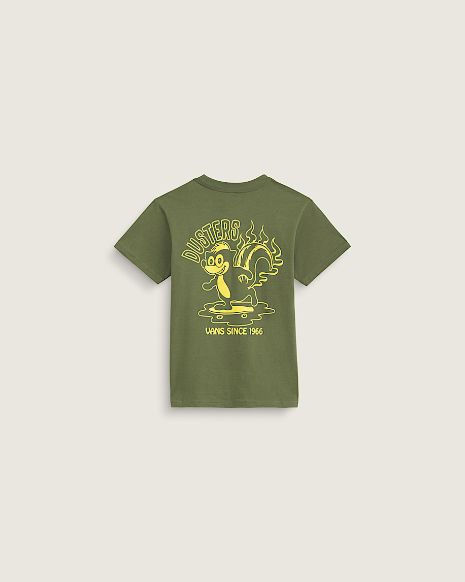 Little Kids Dusters TShirt VANS Green Balsam HERO