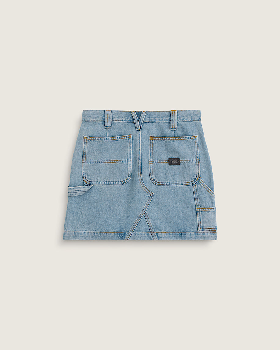 Chore Denim Skirt VANS Stonewash Blue ALT1