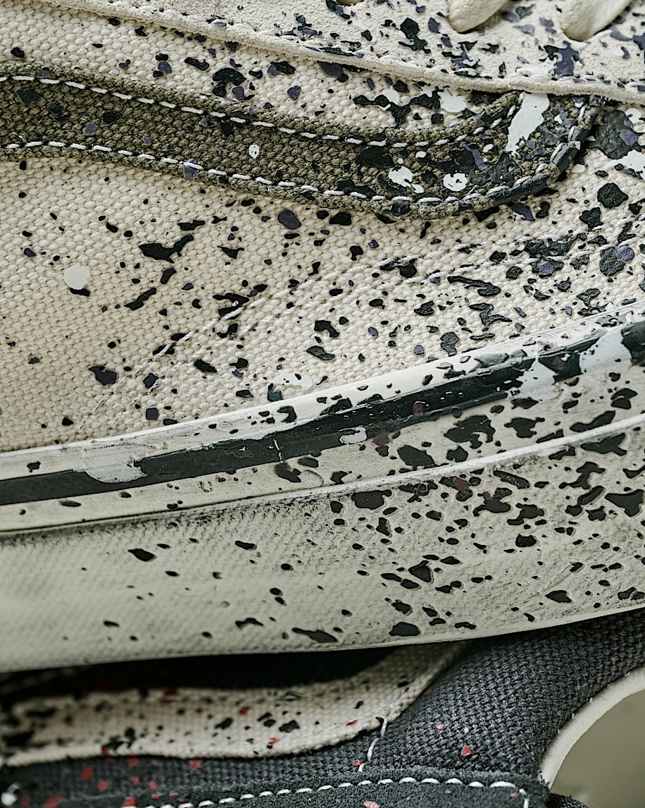 Premium Old Skool 36 Shoe VANS Paint Splatter Turtledove White ALT6