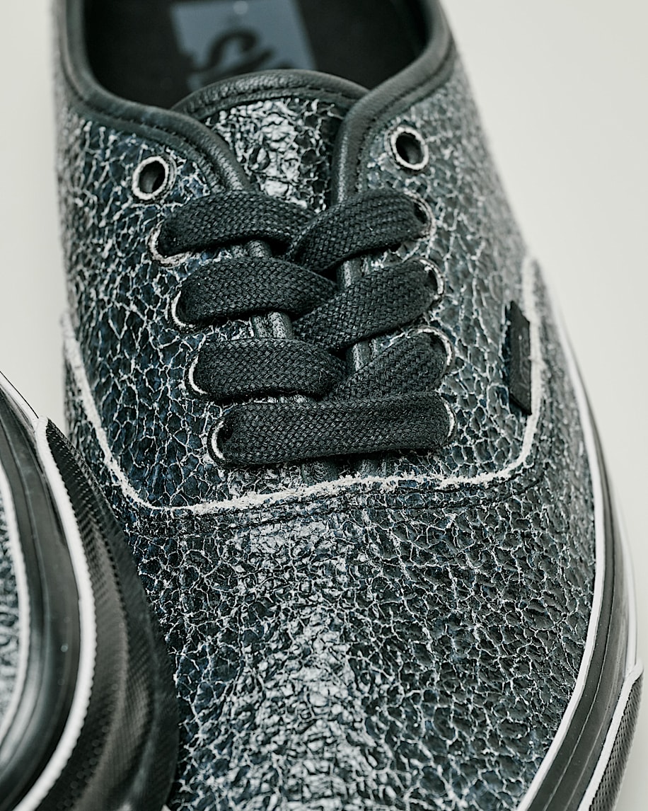 Premium Authentic Shoe VANS Overpaint Black  Black ALT4