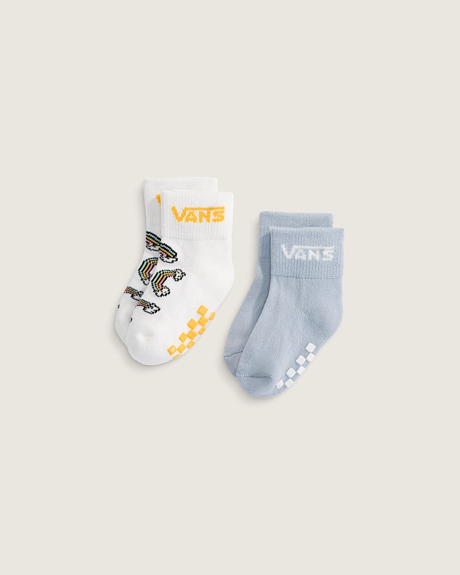 Kids Classic Crew Socks VANS Soft Slate HERO