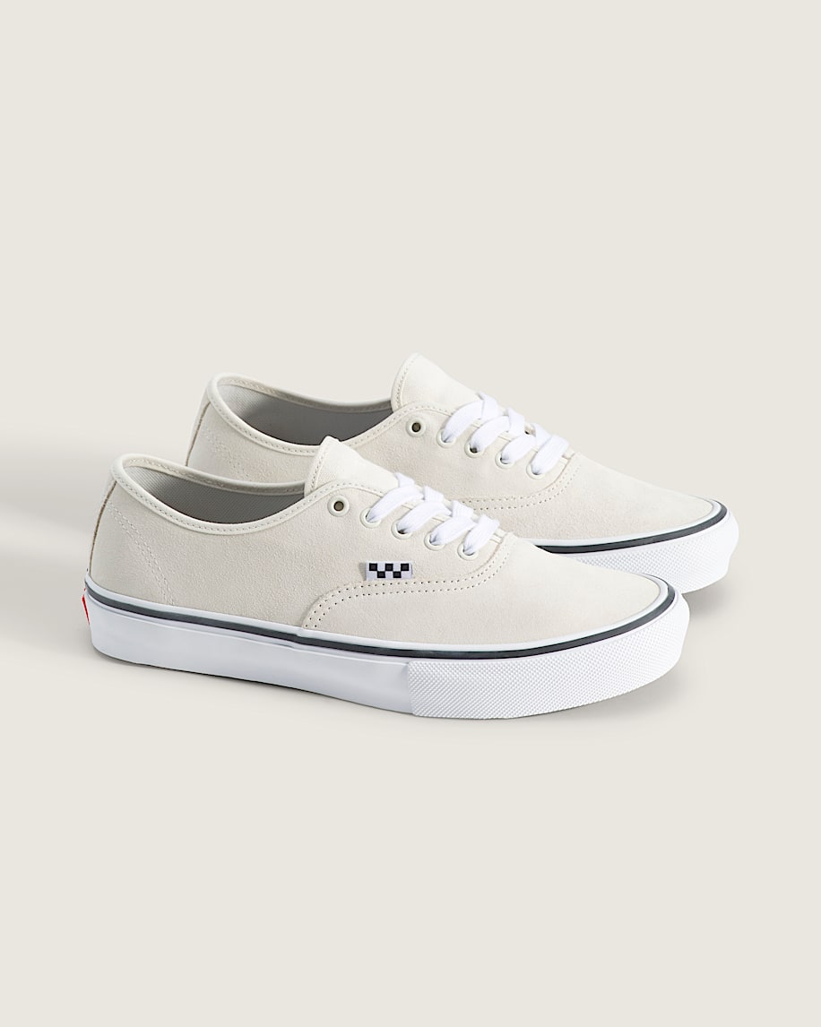 Skate Authentic Shoe VANS White  Gunmetal Grey ALT1