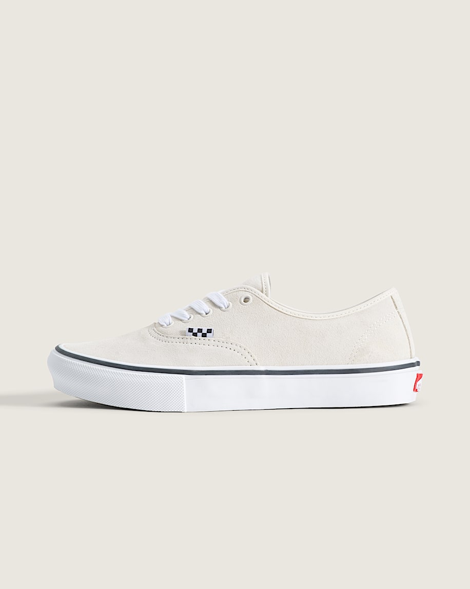 Skate Authentic Shoe VANS White  Gunmetal Grey HERO