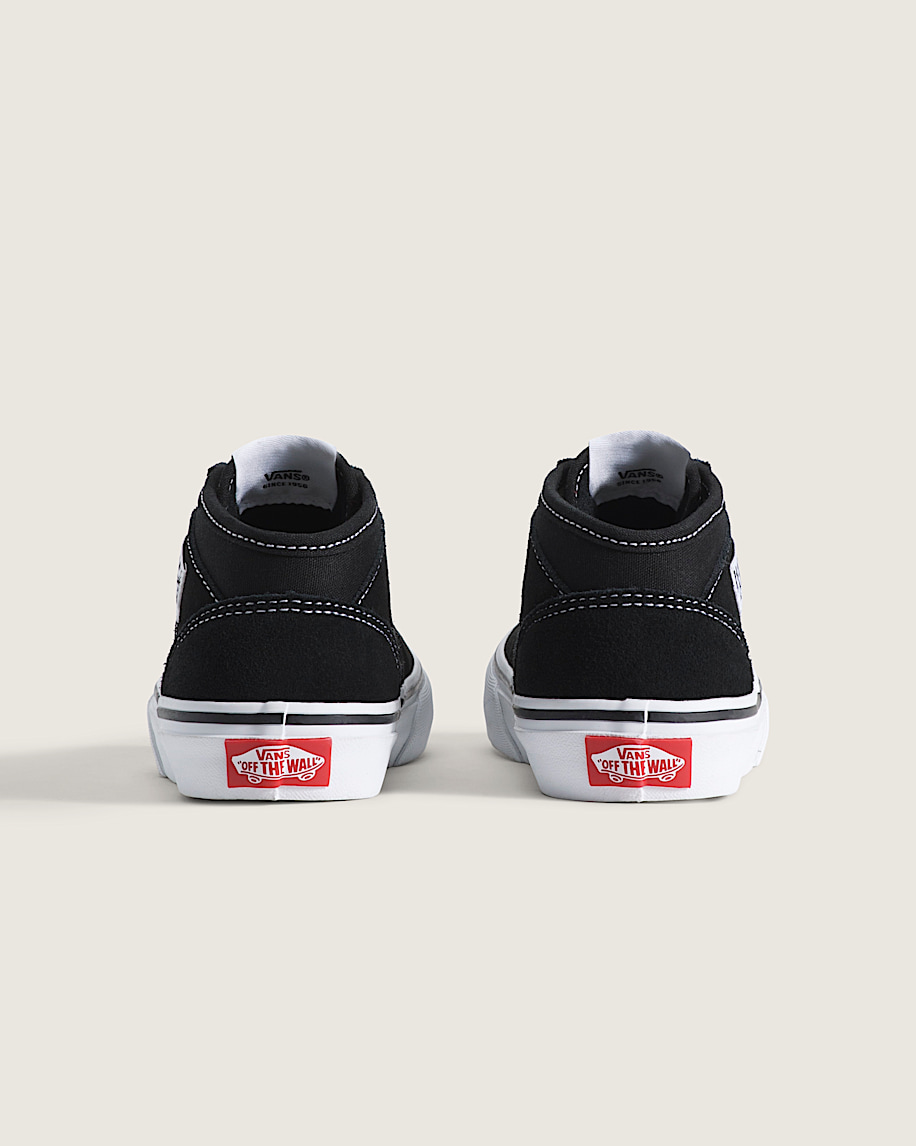 Little Kids Half Cab Decon Shoe in Black / True White | Vans