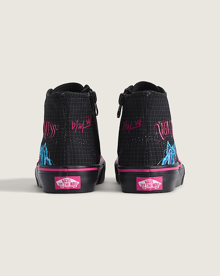 KPop Demon Hunters x Vans Little Kids Authentic Hi 20 Zip Shoe VANS KPop Demon Hunters Mira ALT3