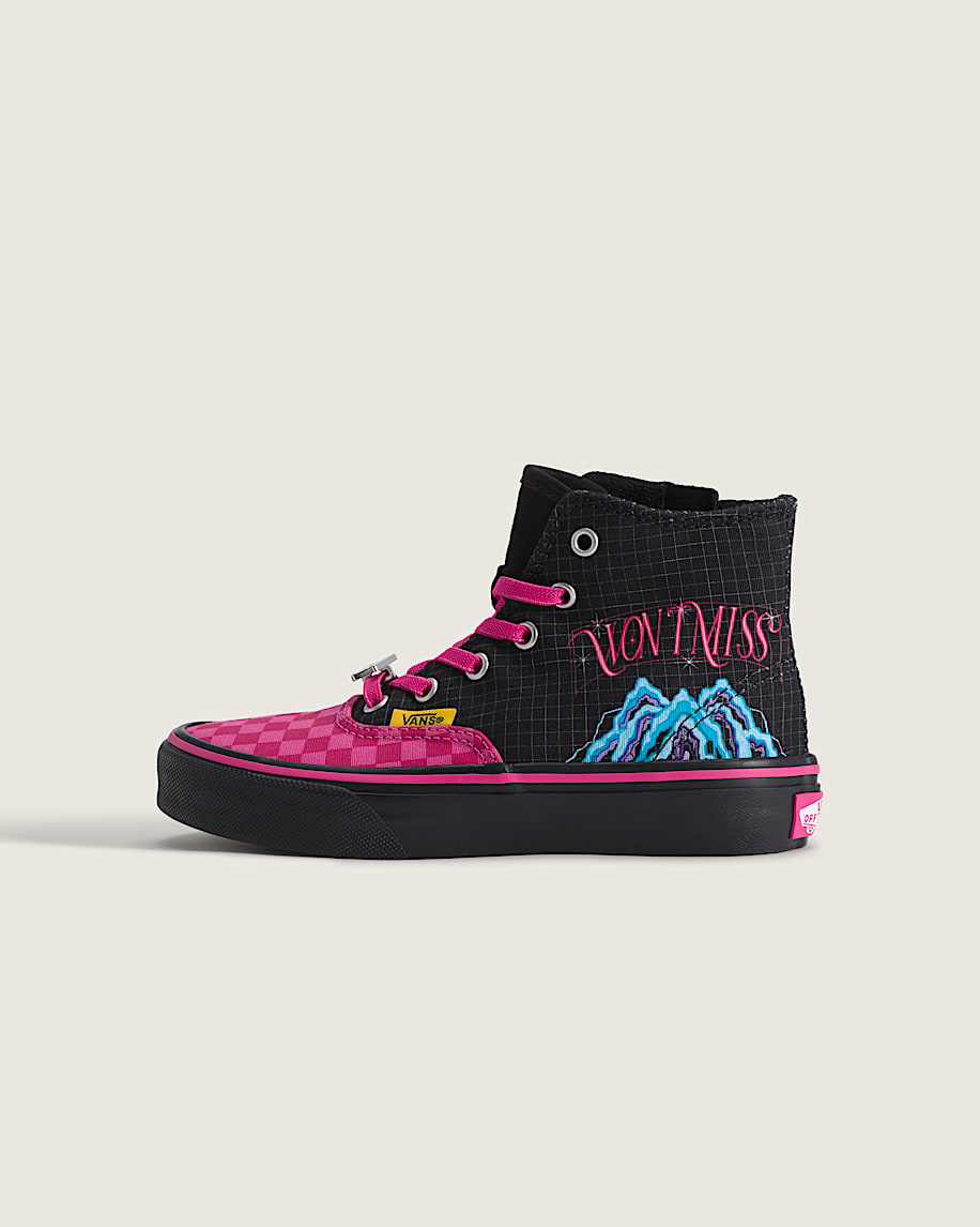 KPop Demon Hunters x Vans Little Kids Authentic Hi 20 Zip Shoe VANS KPop Demon Hunters Mira HERO
