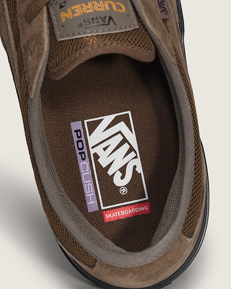 Skate Curren Caples Shoe VANS Cocoa Brown ALT4