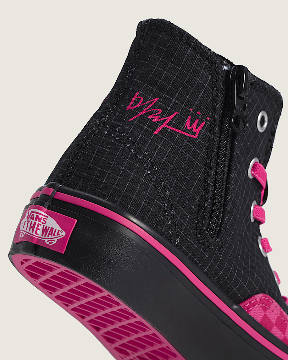 KPop Demon Hunters x Vans Little Kids Authentic Hi 20 Zip Shoe VANS KPop Demon Hunters Mira ALT6