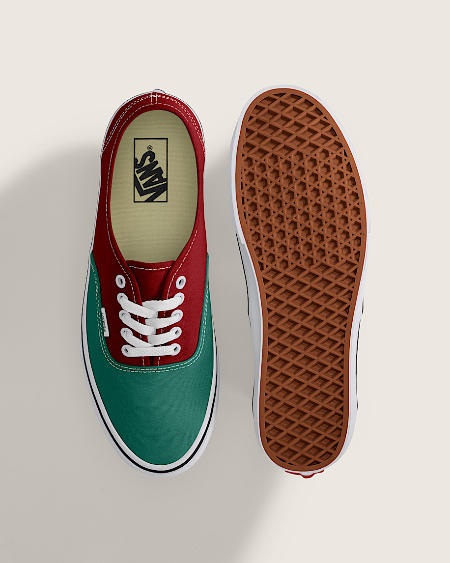 Authentic Shoe VANS Green  Red ALT2