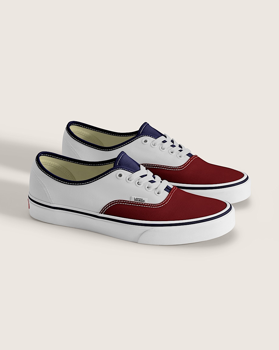 Authentic Shoe VANS Red  White  Blue ALT1