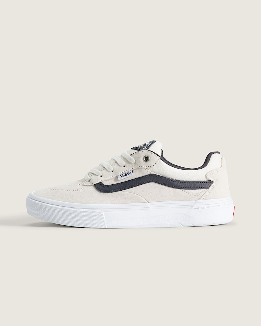 Skate Kyle Walker Wafflecup Shoe VANS White  Gunmetal Grey HERO