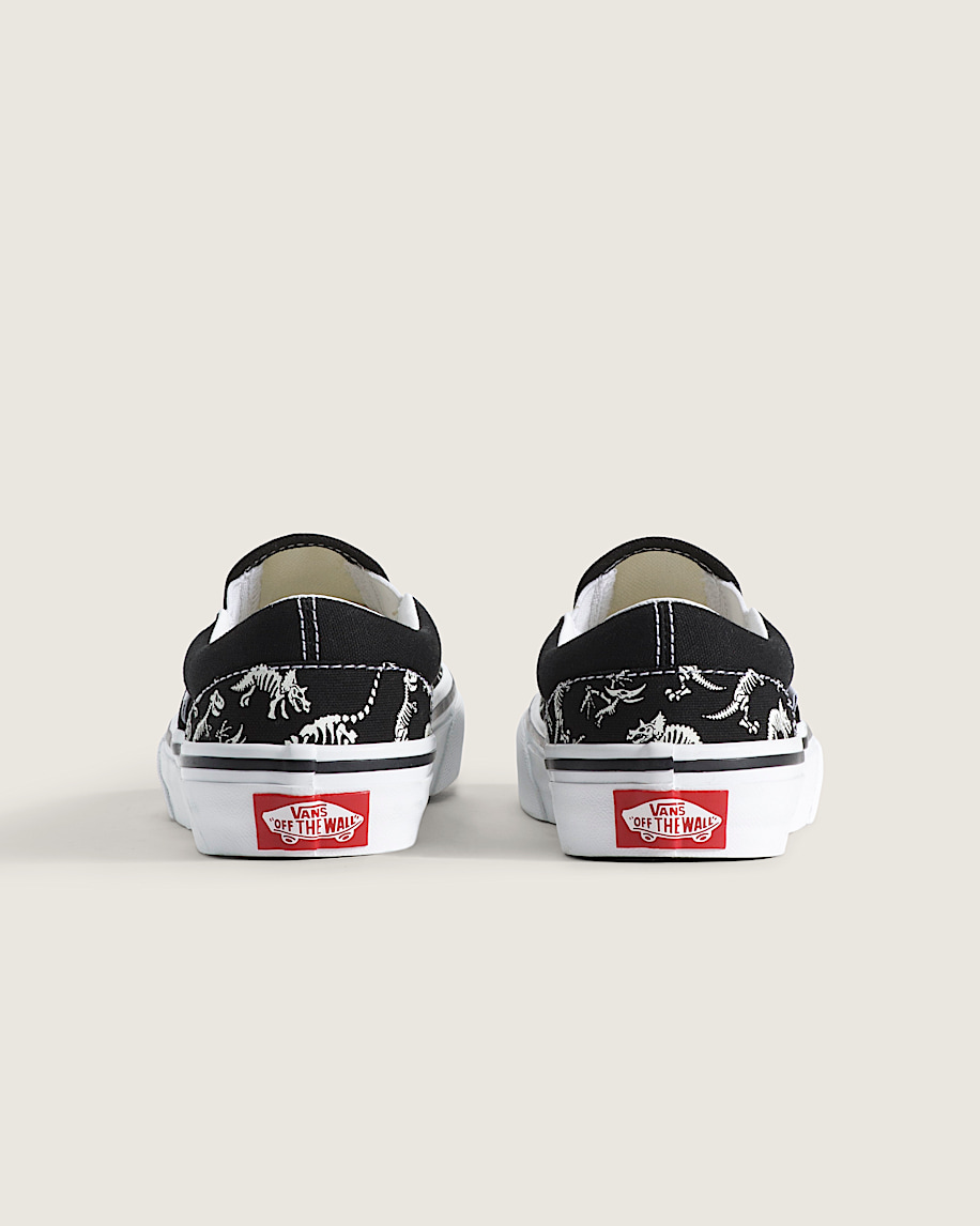 Little Kids Classic SlipOn Shoe VANS GlowintheDark  Black ALT4