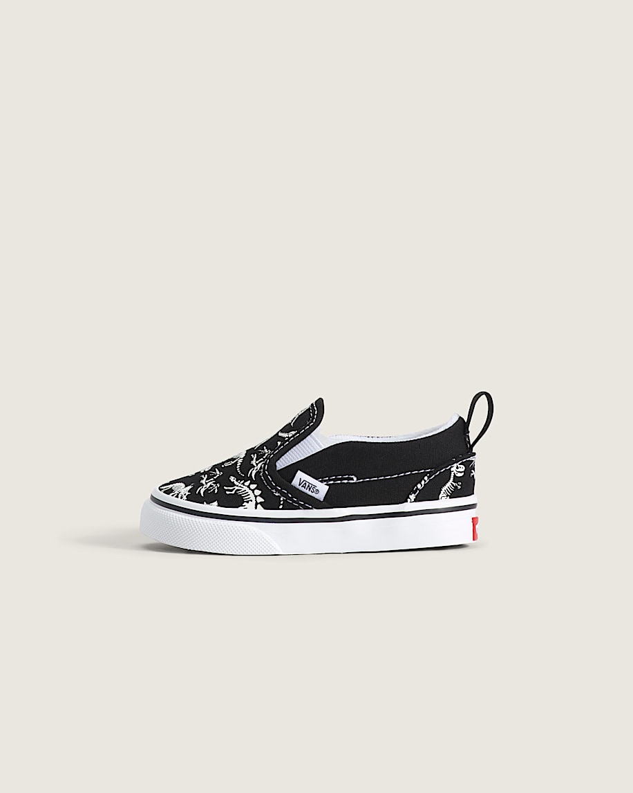 Toddler Classic SlipOn V Shoe VANS GlowintheDark  Black HERO